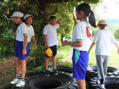 砥部小との交流 (11)