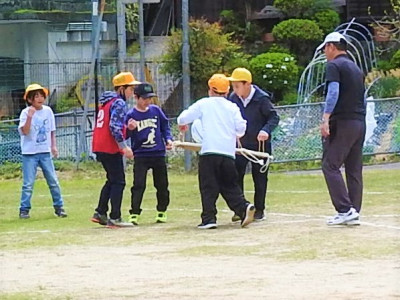 こどもの日祭り準備 (1)