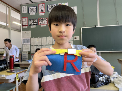５・６年生　家庭科小物作り (1)