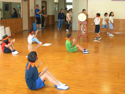水泳大会壮行会 (3)
