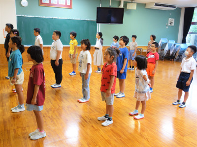 第１学期終業式 (1)