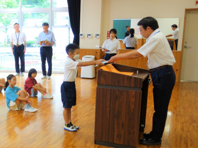 第１学期終業式 (3)