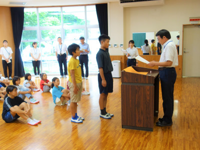 第１学期終業式 (4)