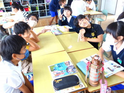 砥部小との交流会  (11)