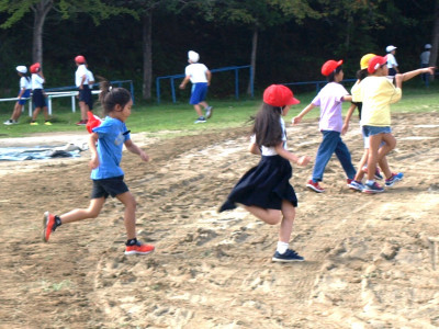 砥部小との交流会  (1)