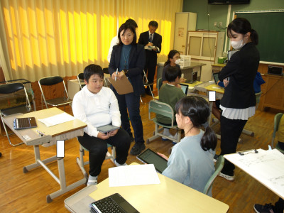 研究授業５・６年生 (3)