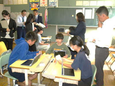 研究授業５・６年生 (4)