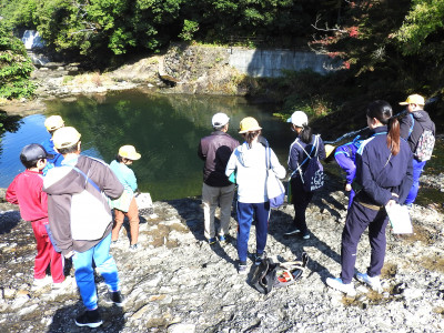 ５・６年生　地層見学 (4)