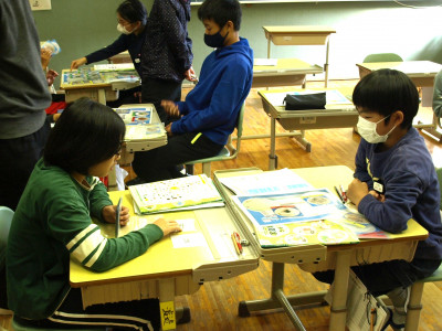 ５・６年生　家庭科授業 (4)