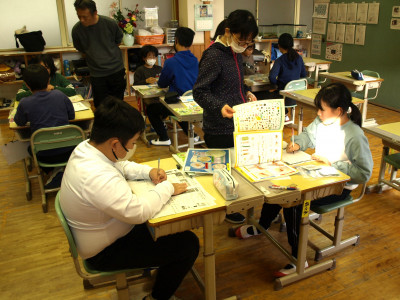 ５・６年生　家庭科授業 (3)