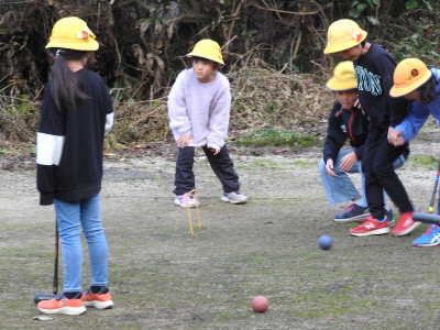 ２～４年生　クロッケー交流会（高市地区） (8)