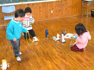 保育所との交流　２年生 (2)