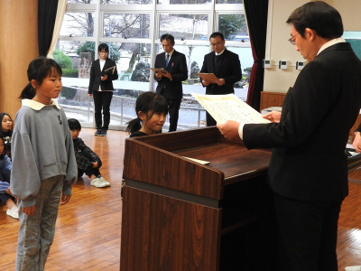 第2学期終業式 (2)