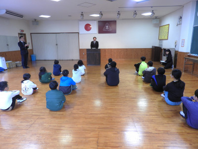 第3学期始業式　分団児童会 (8)