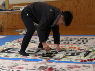 書初め大会 (12)