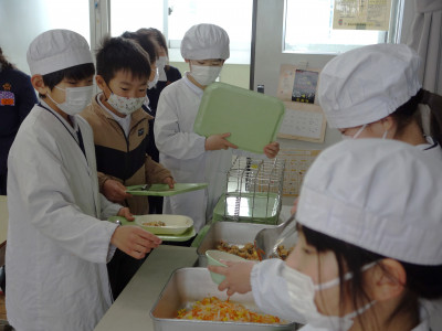 砥部小との交流学習第２回 (4)