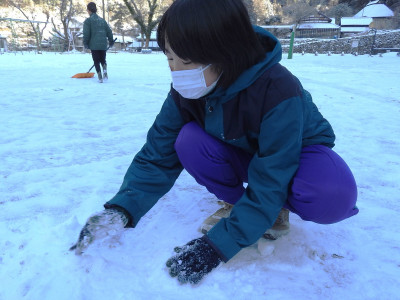 雪遊び (8)