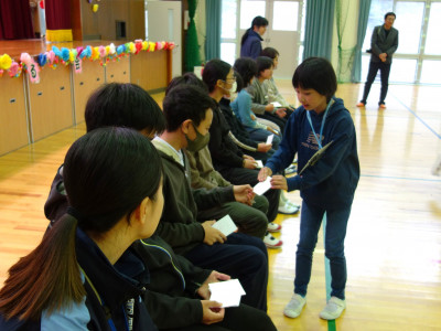６年生を送る会 (3)